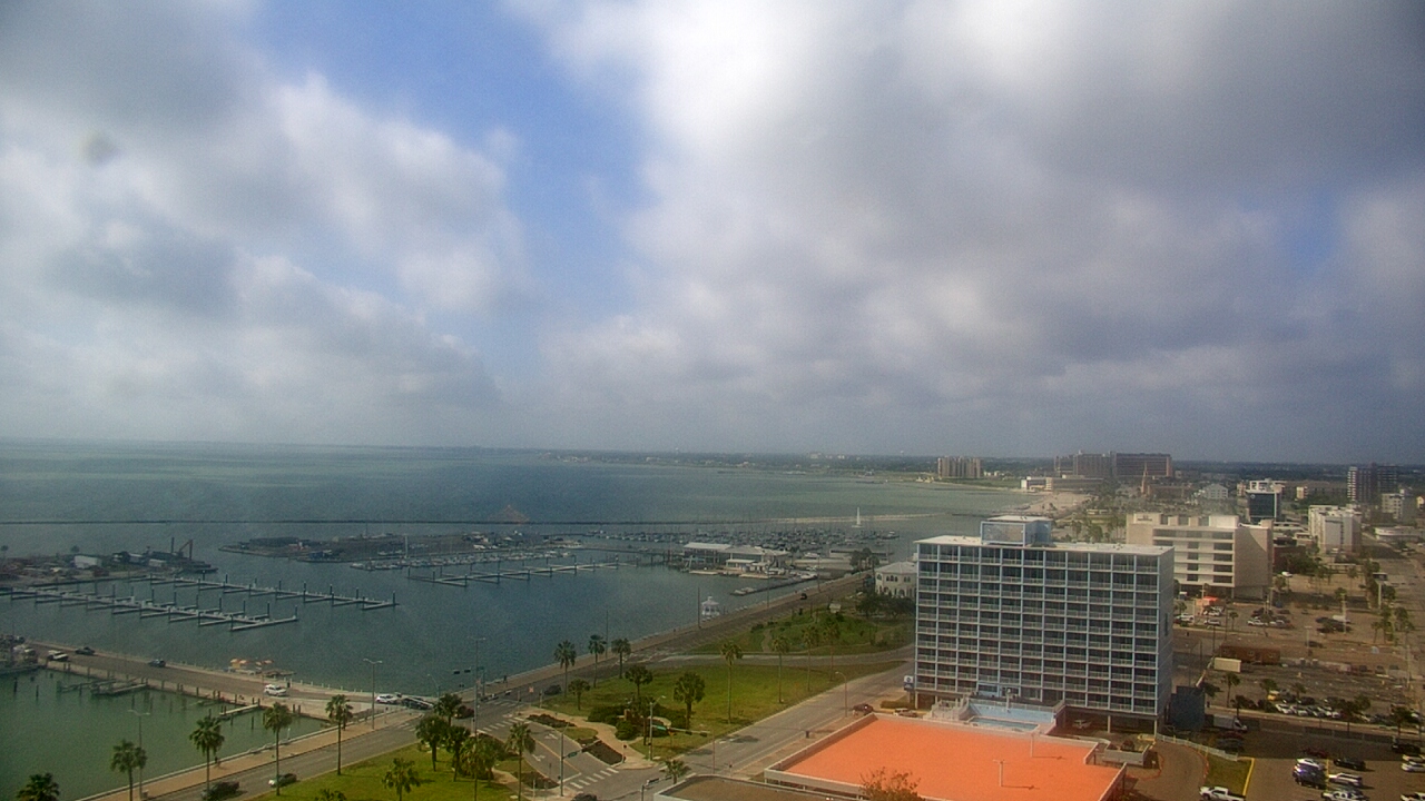 Thumbnail for current weather camera view from First Community Bank in Corpus Christi, Texas