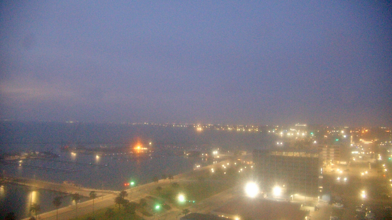 Thumbnail for current weather camera view from First Community Bank in Corpus Christi, Texas