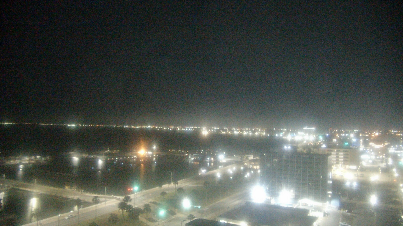 Thumbnail for current weather camera view from First Community Bank in Corpus Christi, Texas