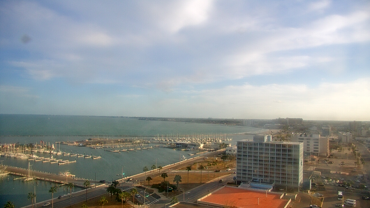 Thumbnail for current weather camera view from First Community Bank in Corpus Christi, Texas