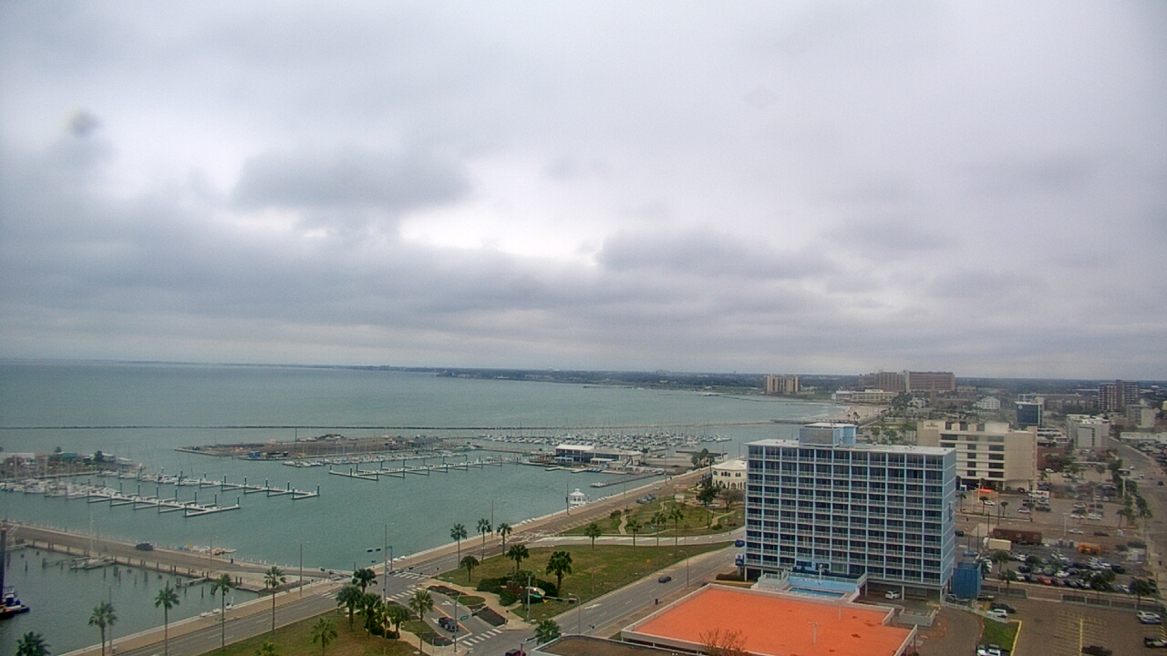 Thumbnail for current weather camera view from First Community Bank in Corpus Christi, Texas