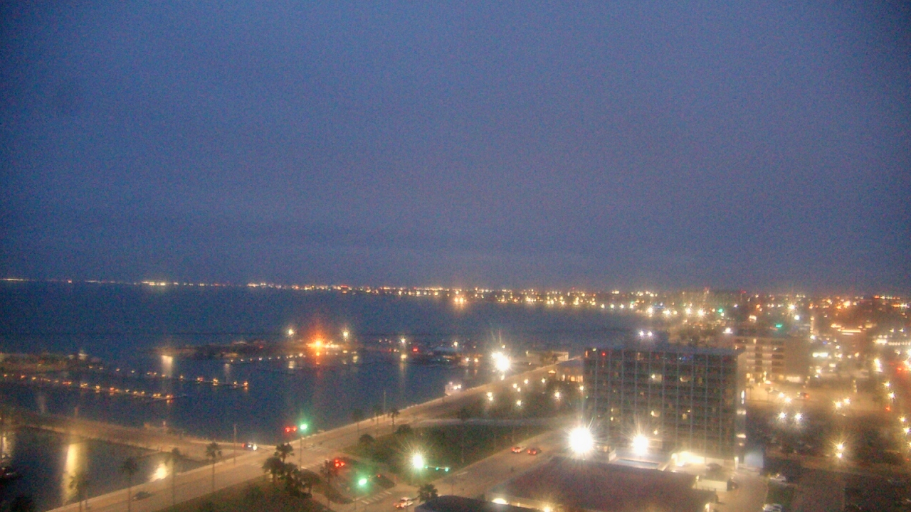 Thumbnail for current weather camera view from First Community Bank in Corpus Christi, Texas