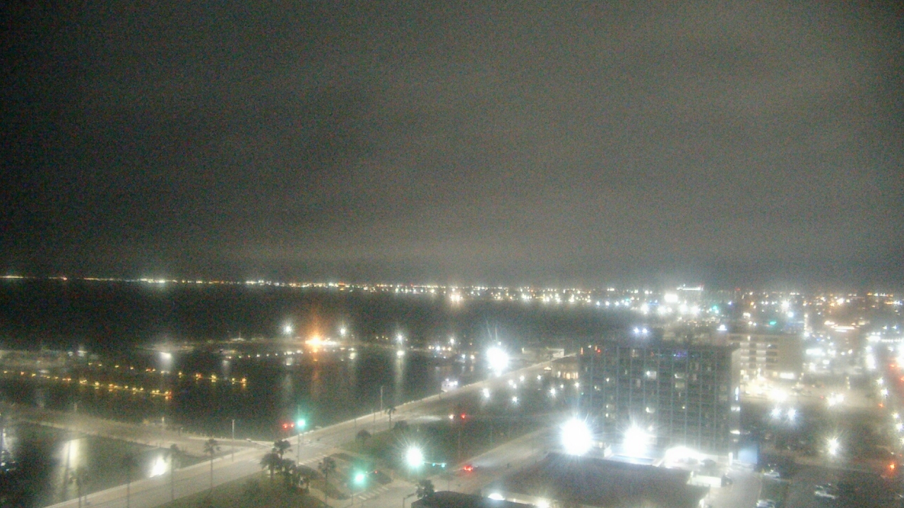 Thumbnail for current weather camera view from First Community Bank in Corpus Christi, Texas