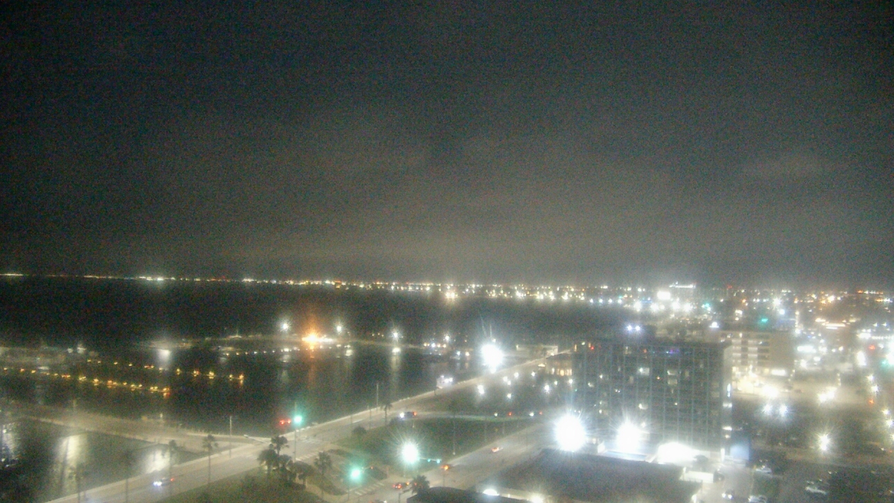 Thumbnail for current weather camera view from First Community Bank in Corpus Christi, Texas