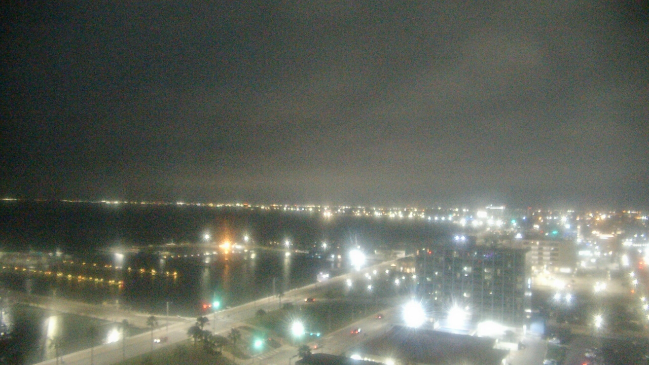 Thumbnail for current weather camera view from First Community Bank in Corpus Christi, Texas