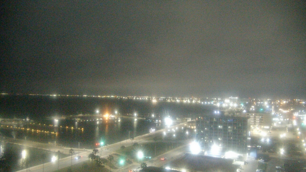 Thumbnail for current weather camera view from First Community Bank in Corpus Christi, Texas
