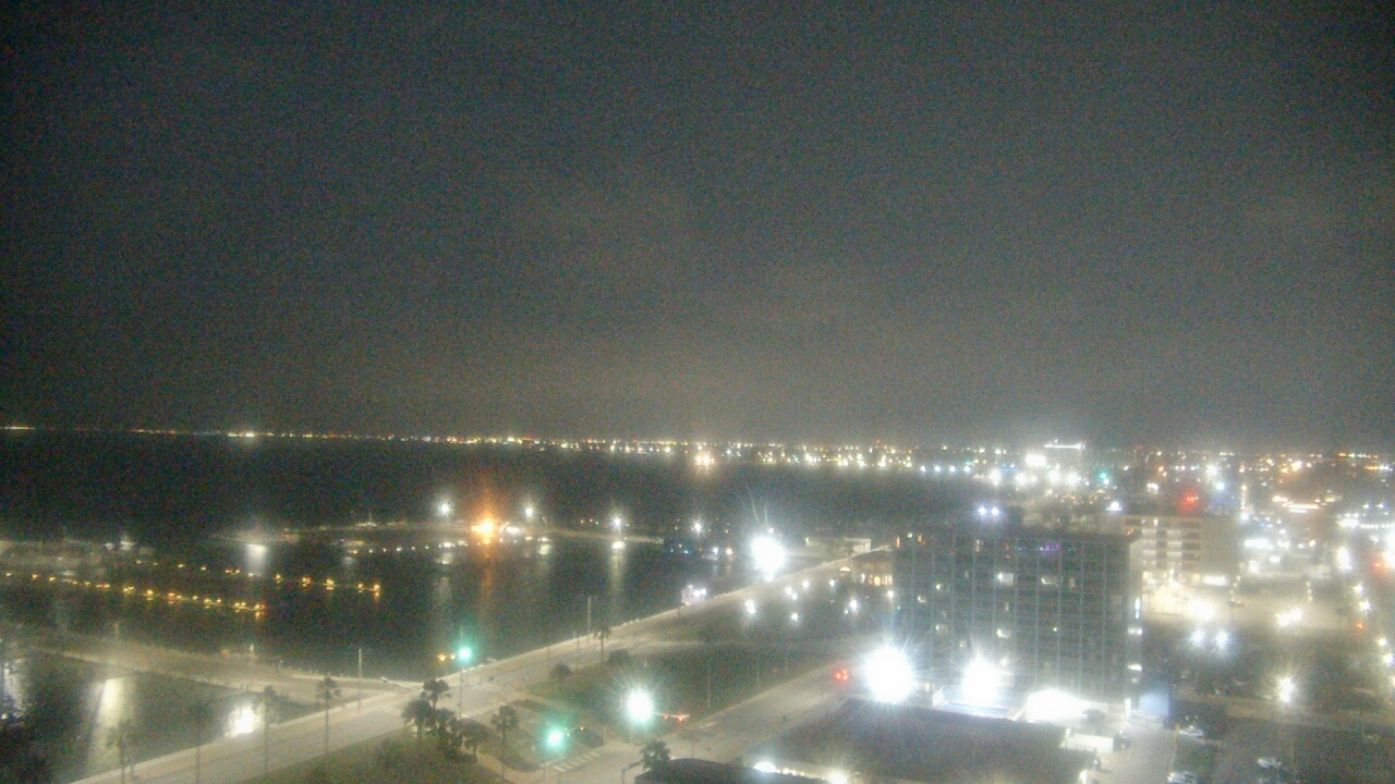 Thumbnail for current weather camera view from First Community Bank in Corpus Christi, Texas