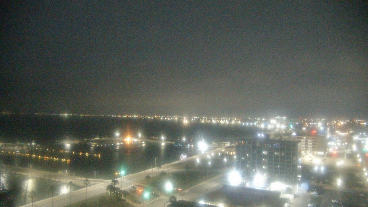 Thumbnail for current weather camera view from First Community Bank in Corpus Christi, Texas