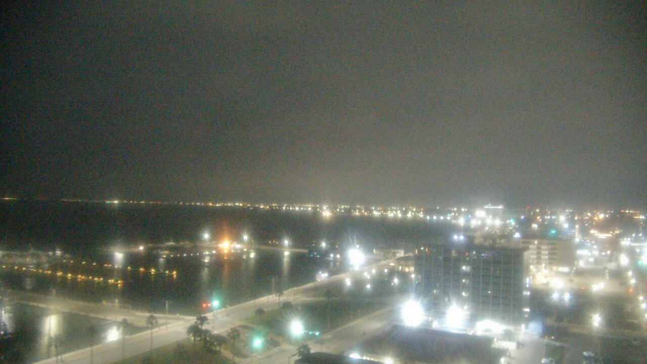 Thumbnail for current weather camera view from First Community Bank in Corpus Christi, Texas