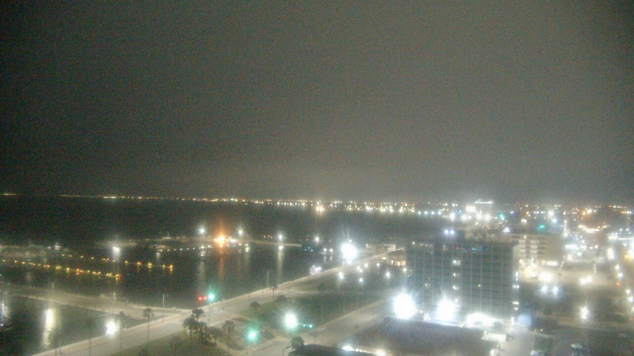 Thumbnail for current weather camera view from First Community Bank in Corpus Christi, Texas