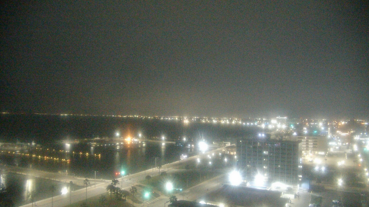 Thumbnail for current weather camera view from First Community Bank in Corpus Christi, Texas