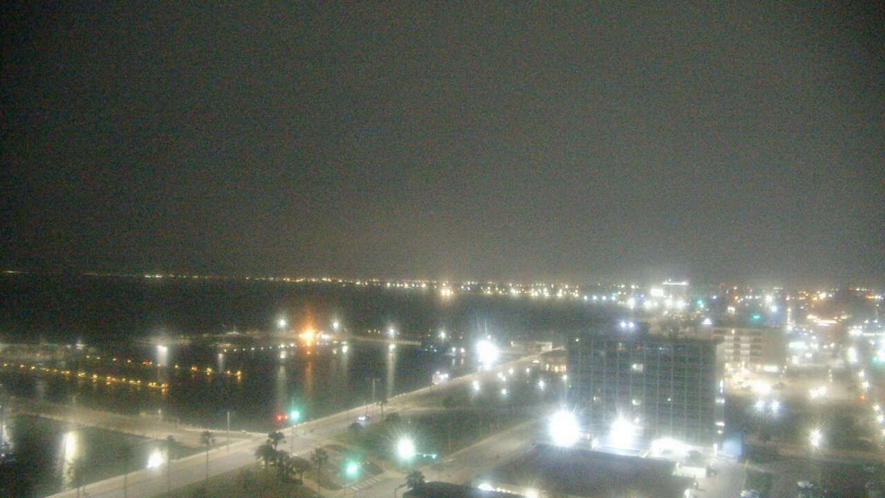 Thumbnail for current weather camera view from First Community Bank in Corpus Christi, Texas