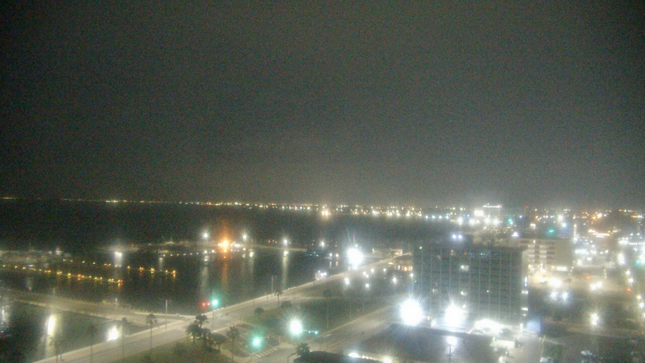 Thumbnail for current weather camera view from First Community Bank in Corpus Christi, Texas
