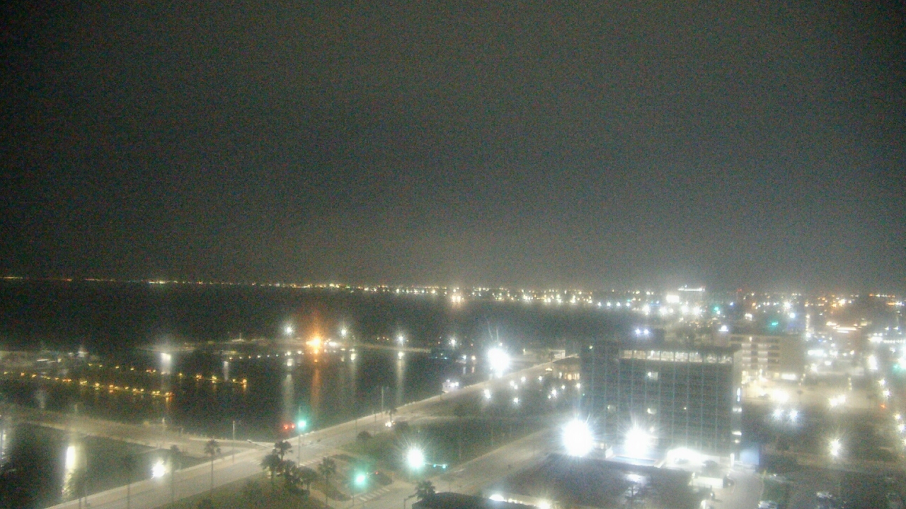 Thumbnail for current weather camera view from First Community Bank in Corpus Christi, Texas