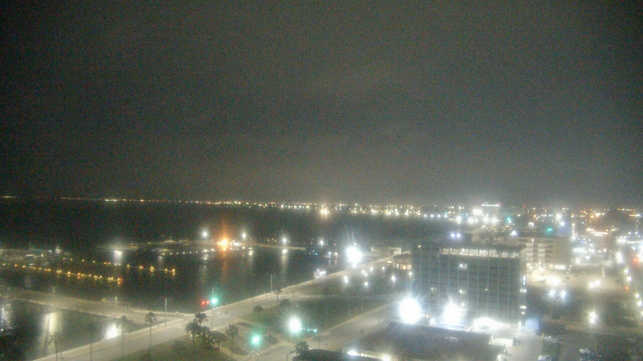 Thumbnail for current weather camera view from First Community Bank in Corpus Christi, Texas