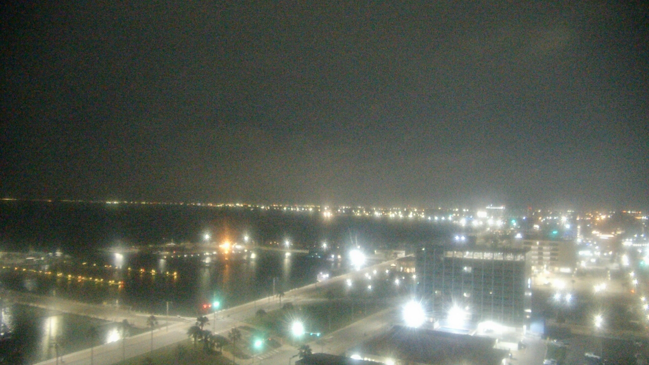 Thumbnail for current weather camera view from First Community Bank in Corpus Christi, Texas