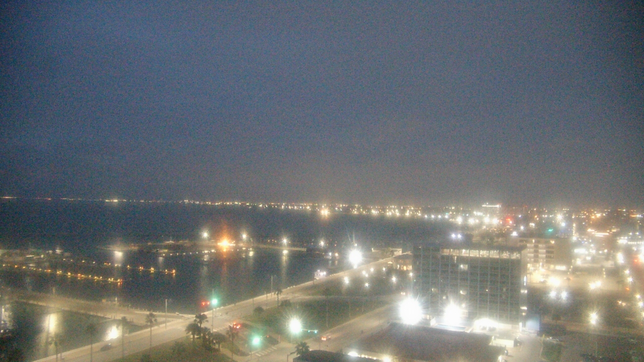 Thumbnail for current weather camera view from First Community Bank in Corpus Christi, Texas