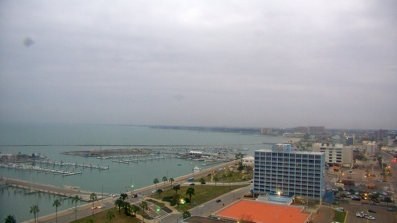 Thumbnail for current weather camera view from First Community Bank in Corpus Christi, Texas