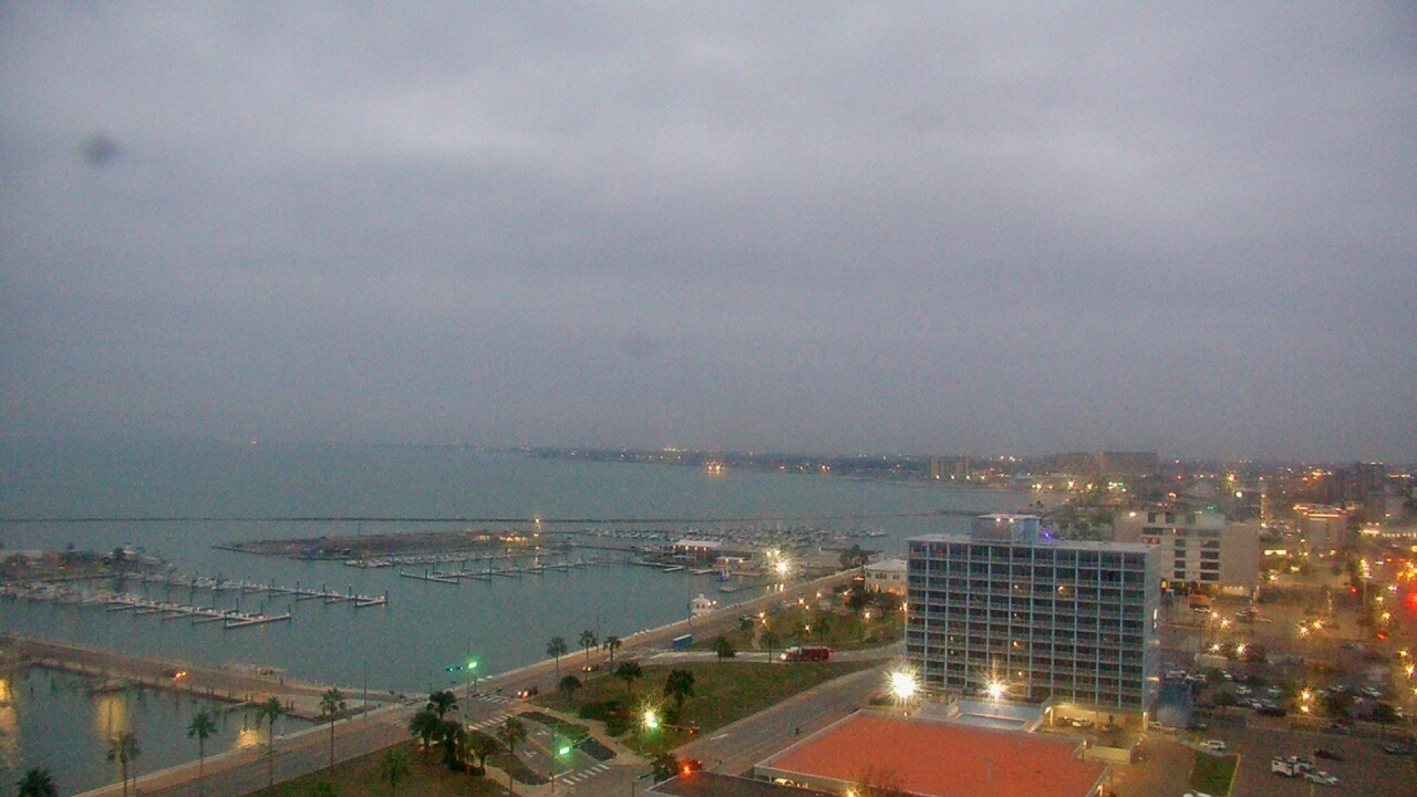 Thumbnail for current weather camera view from First Community Bank in Corpus Christi, Texas