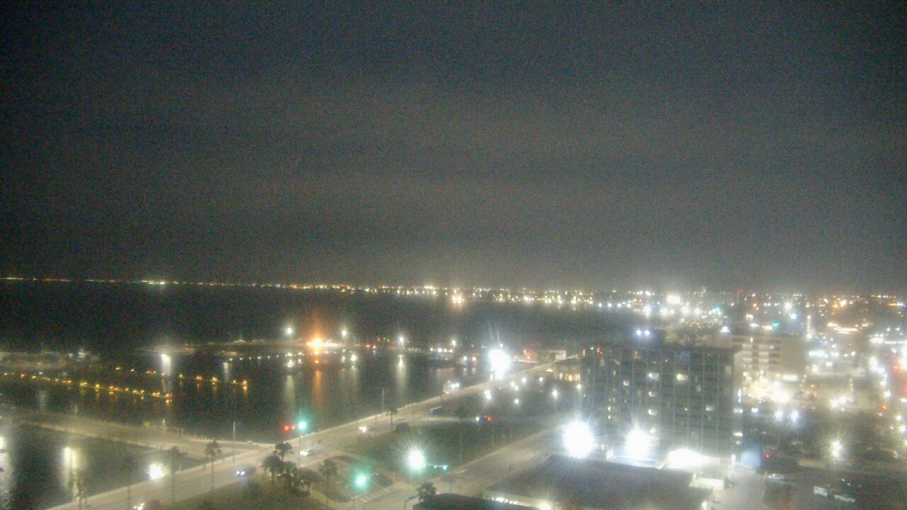 Thumbnail for current weather camera view from First Community Bank in Corpus Christi, Texas