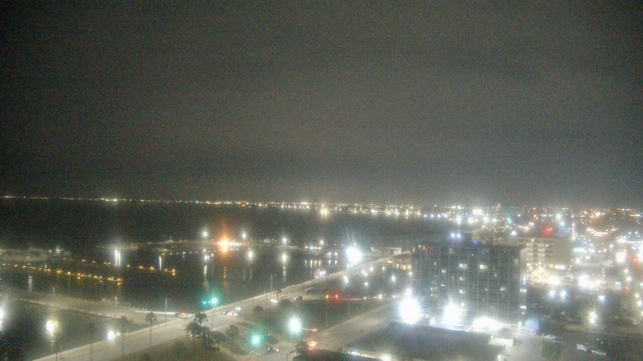Thumbnail for current weather camera view from First Community Bank in Corpus Christi, Texas