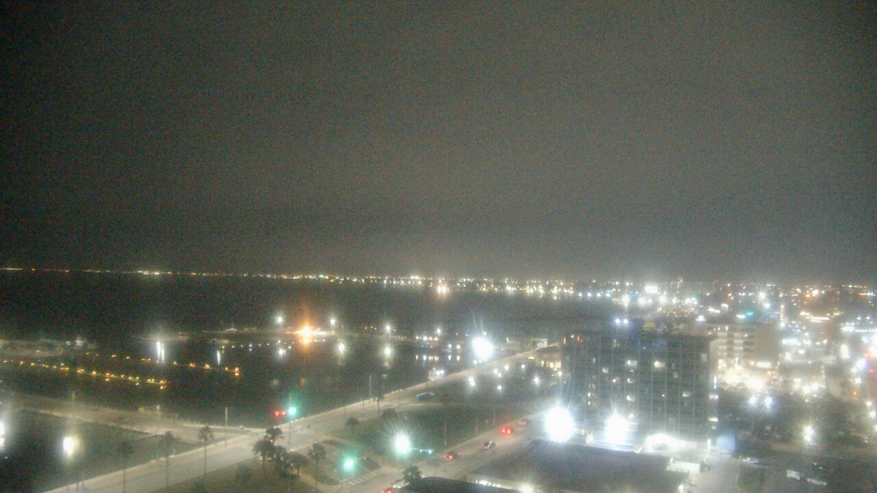 Thumbnail for current weather camera view from First Community Bank in Corpus Christi, Texas