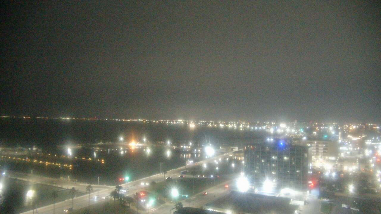 Thumbnail for current weather camera view from First Community Bank in Corpus Christi, Texas