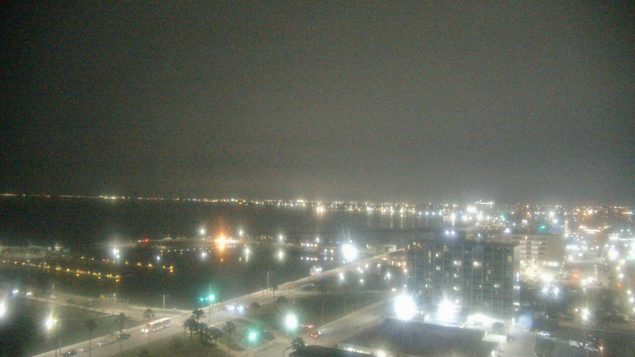 Thumbnail for current weather camera view from First Community Bank in Corpus Christi, Texas