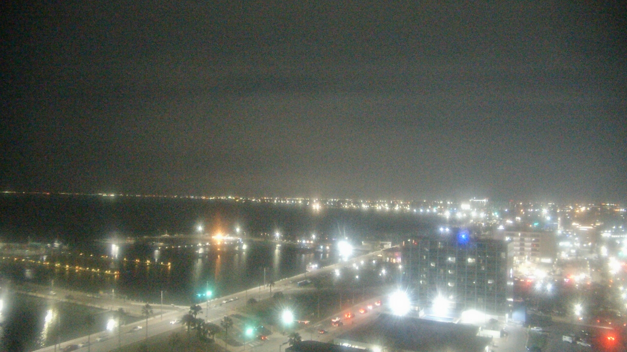 Thumbnail for current weather camera view from First Community Bank in Corpus Christi, Texas