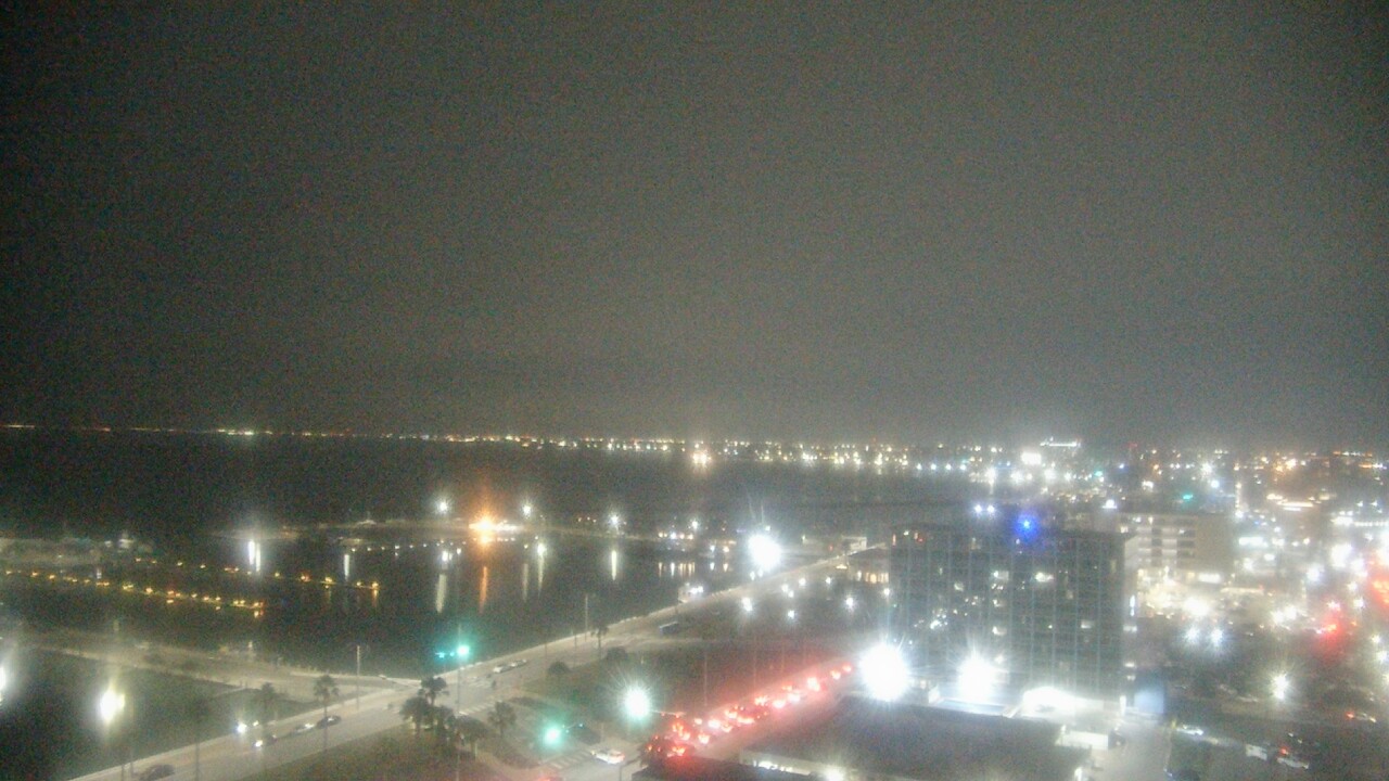 Thumbnail for current weather camera view from First Community Bank in Corpus Christi, Texas