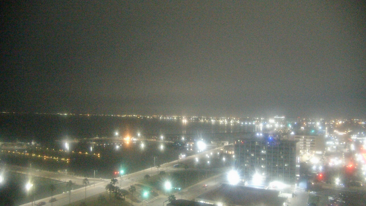 Thumbnail for current weather camera view from First Community Bank in Corpus Christi, Texas