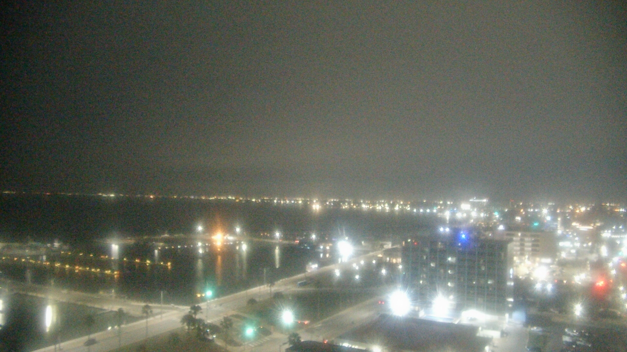 Thumbnail for current weather camera view from First Community Bank in Corpus Christi, Texas