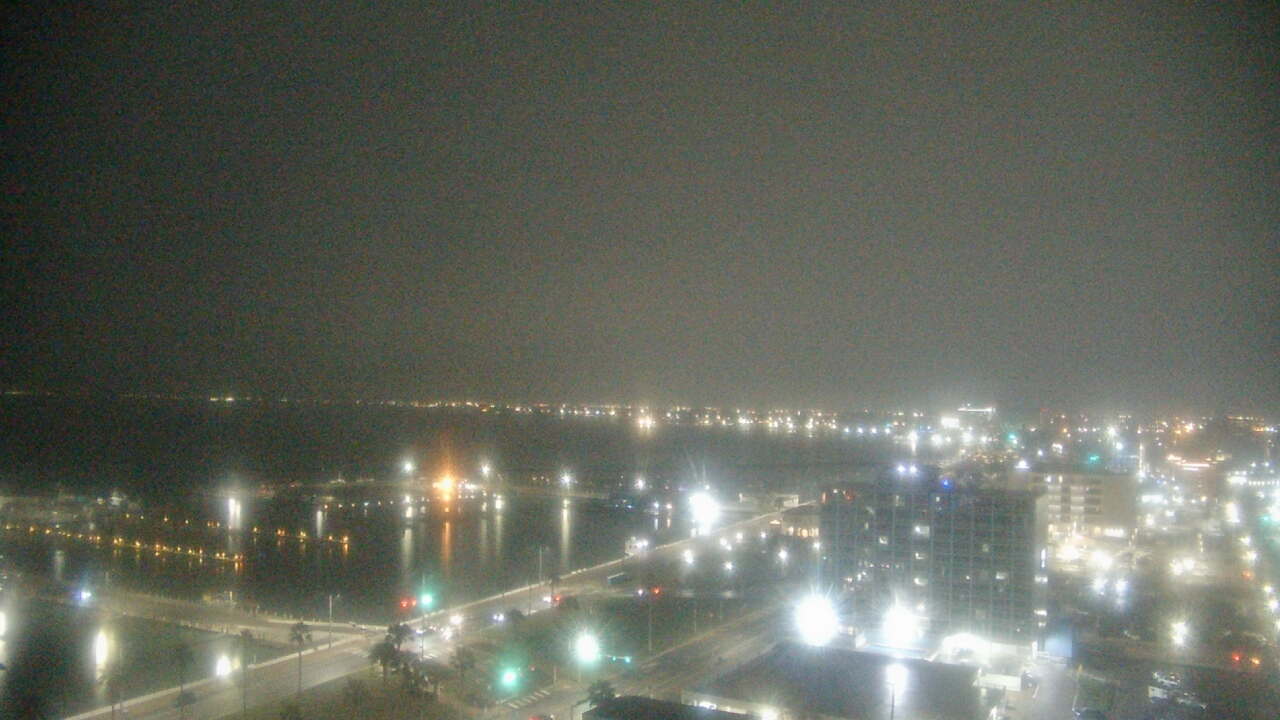 Thumbnail for current weather camera view from First Community Bank in Corpus Christi, Texas