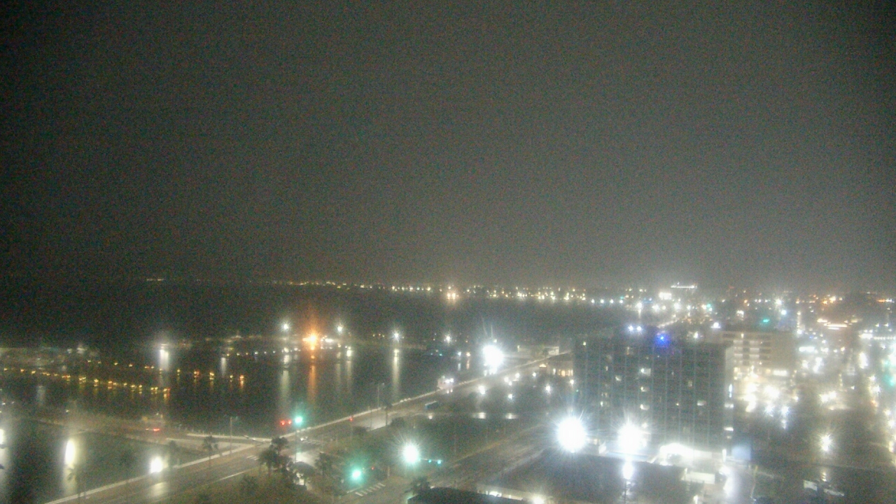 Thumbnail for current weather camera view from First Community Bank in Corpus Christi, Texas