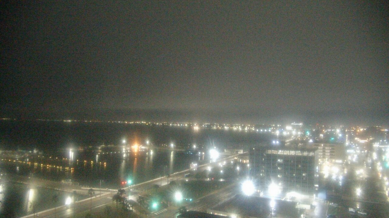 Thumbnail for current weather camera view from First Community Bank in Corpus Christi, Texas