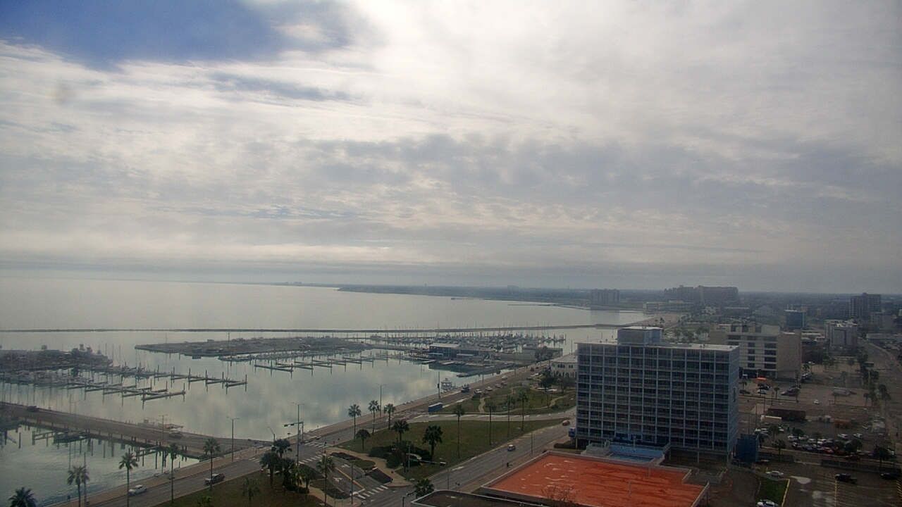 Thumbnail for current weather camera view from First Community Bank in Corpus Christi, Texas
