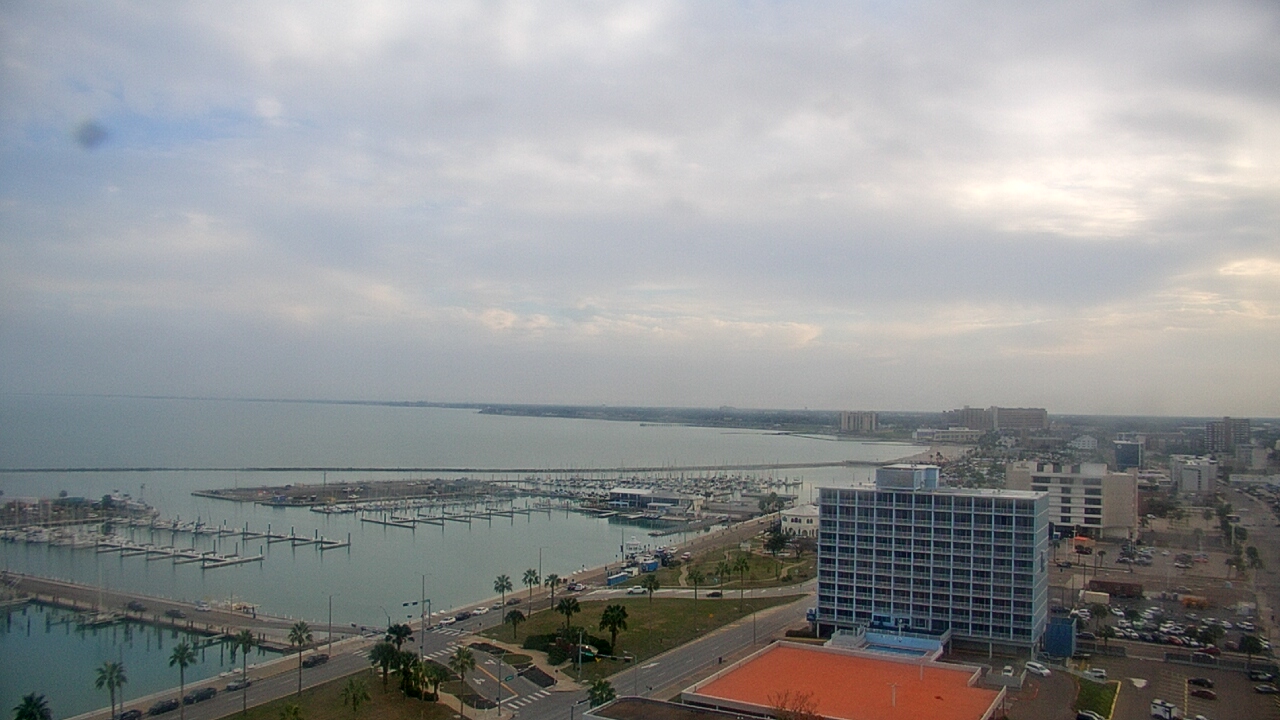Thumbnail for current weather camera view from First Community Bank in Corpus Christi, Texas