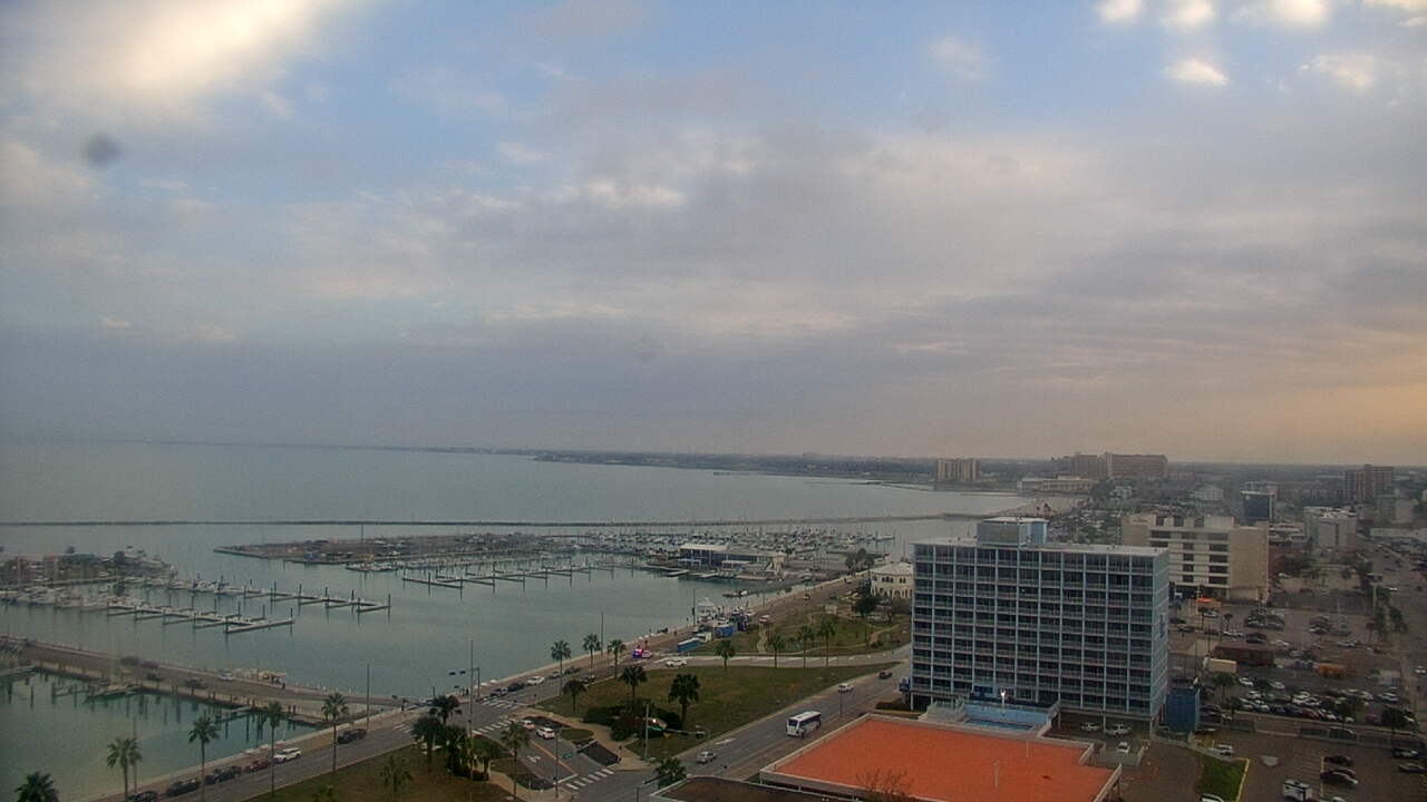 Thumbnail for current weather camera view from First Community Bank in Corpus Christi, Texas