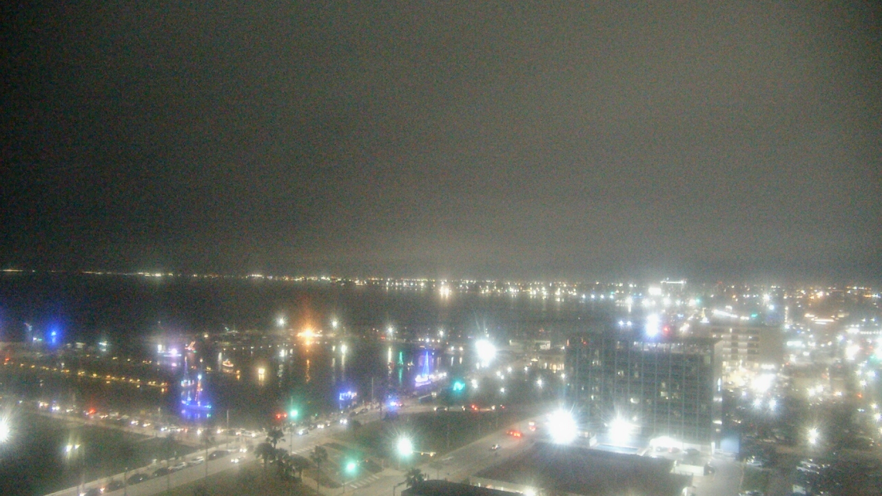 Thumbnail for current weather camera view from First Community Bank in Corpus Christi, Texas