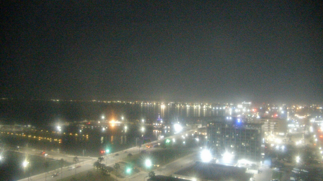 Thumbnail for current weather camera view from First Community Bank in Corpus Christi, Texas