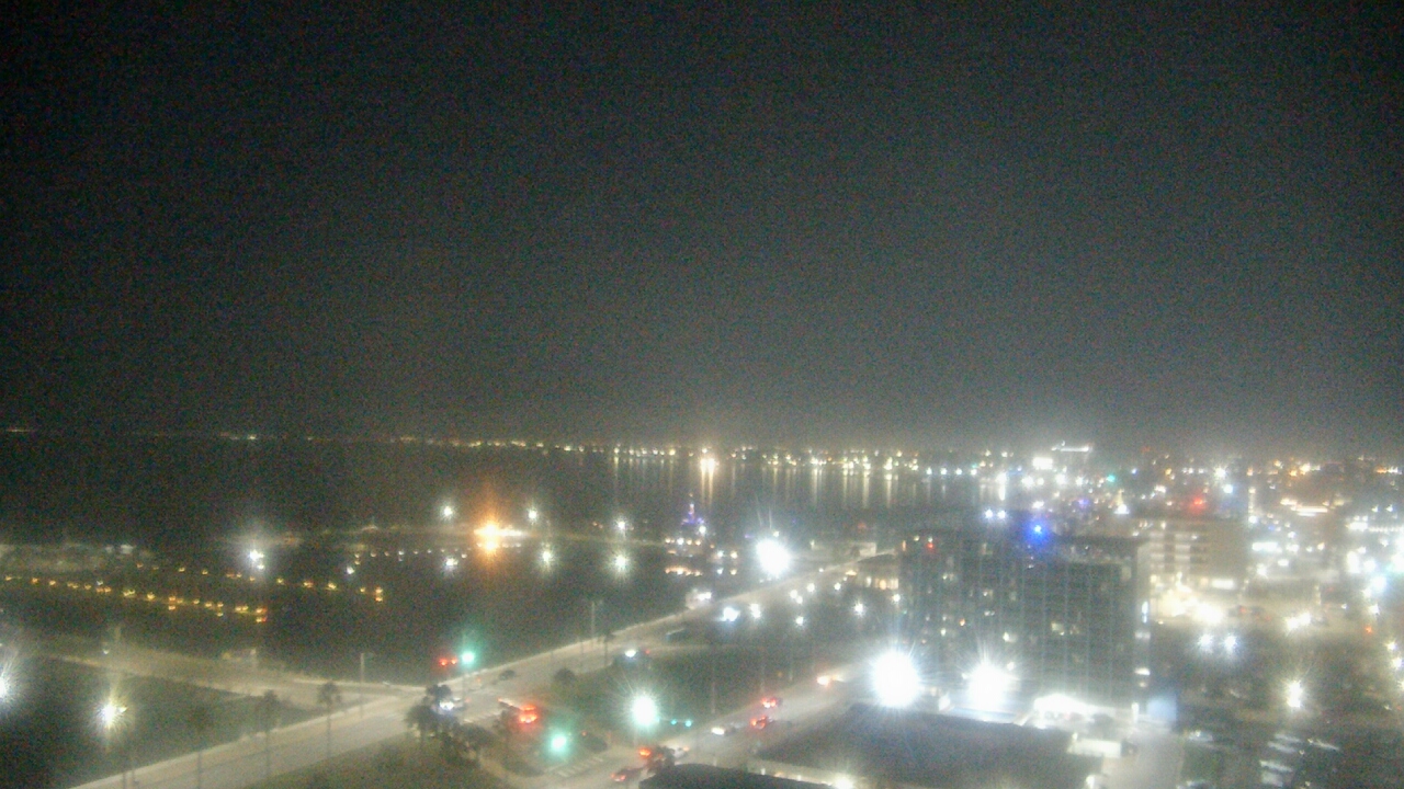 Thumbnail for current weather camera view from First Community Bank in Corpus Christi, Texas