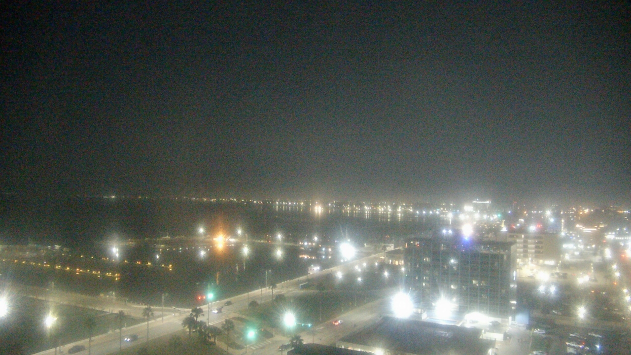 Thumbnail for current weather camera view from First Community Bank in Corpus Christi, Texas