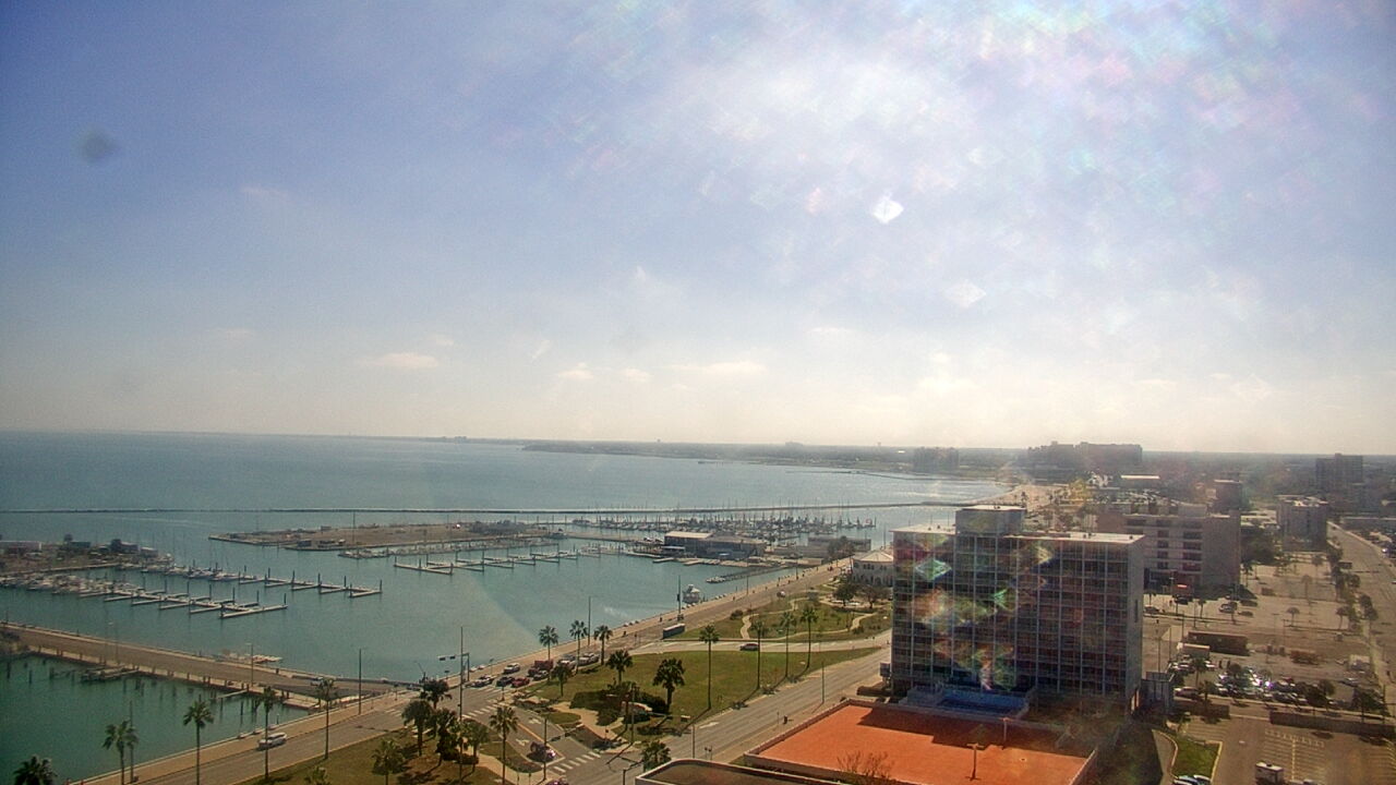 Thumbnail for current weather camera view from First Community Bank in Corpus Christi, Texas