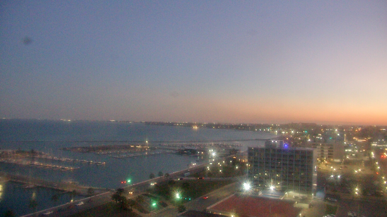 Thumbnail for current weather camera view from First Community Bank in Corpus Christi, Texas