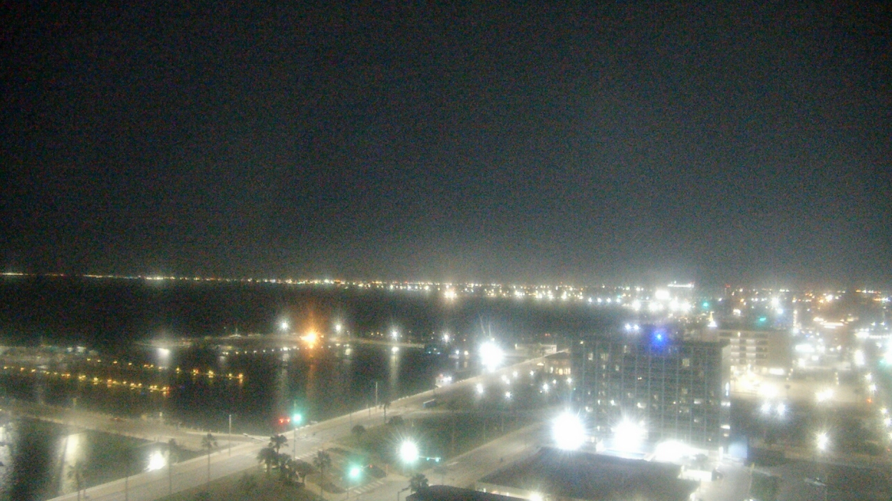 Thumbnail for current weather camera view from First Community Bank in Corpus Christi, Texas