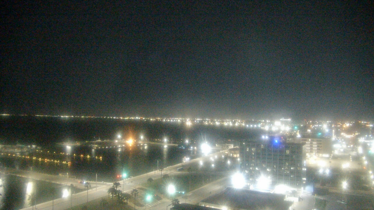 Thumbnail for current weather camera view from First Community Bank in Corpus Christi, Texas