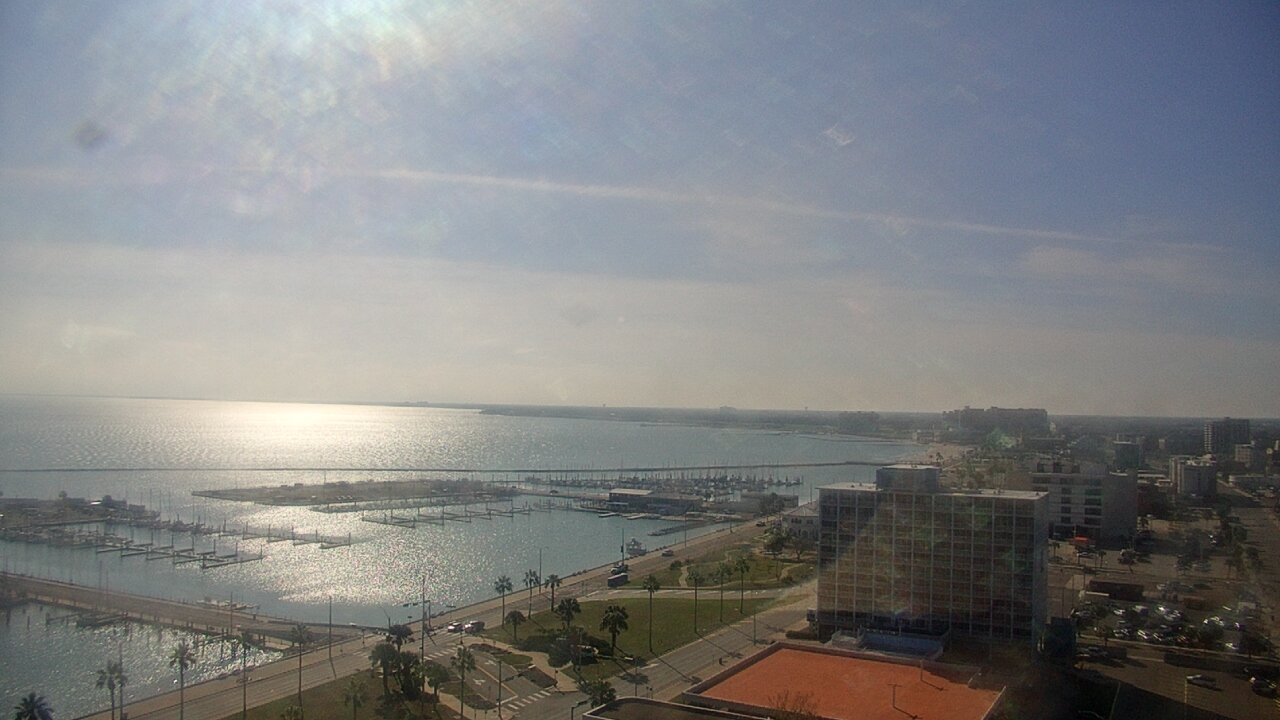 Thumbnail for current weather camera view from First Community Bank in Corpus Christi, Texas