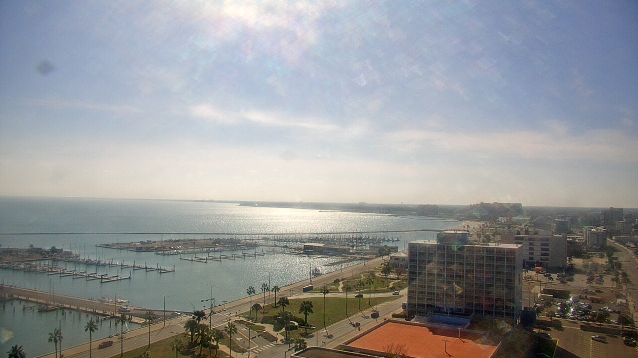 Thumbnail for current weather camera view from First Community Bank in Corpus Christi, Texas