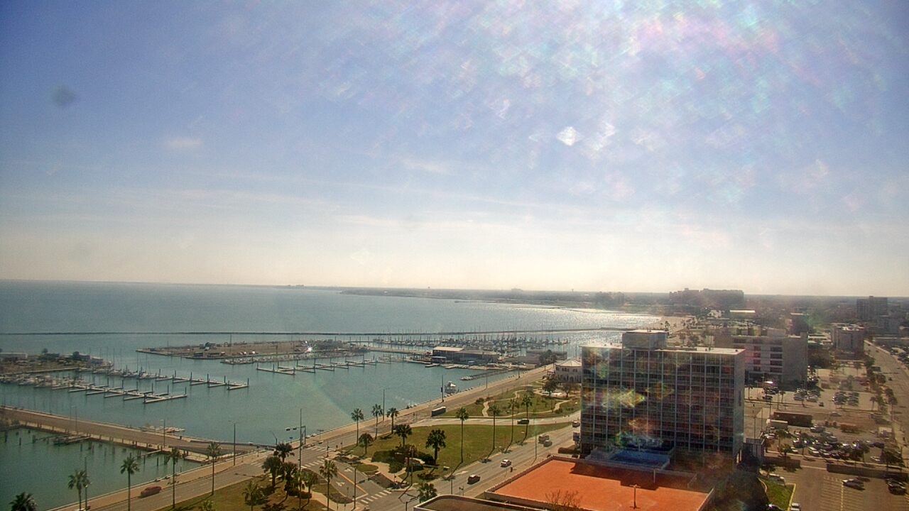 Thumbnail for current weather camera view from First Community Bank in Corpus Christi, Texas