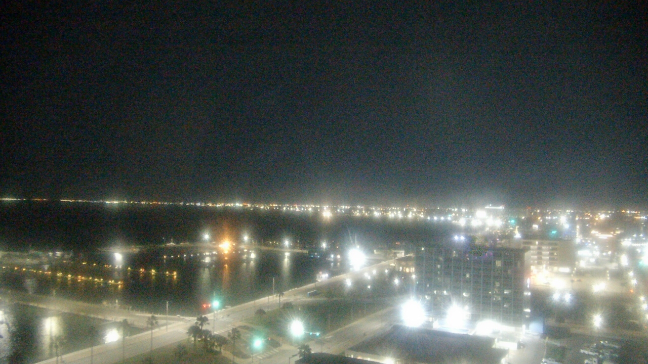Thumbnail for current weather camera view from First Community Bank in Corpus Christi, Texas